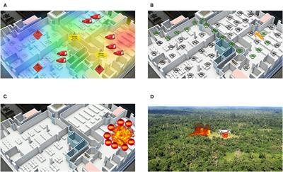 Mutual Shaping in Swarm Robotics: User Studies in Fire and Rescue, Storage Organization, and Bridge Inspection